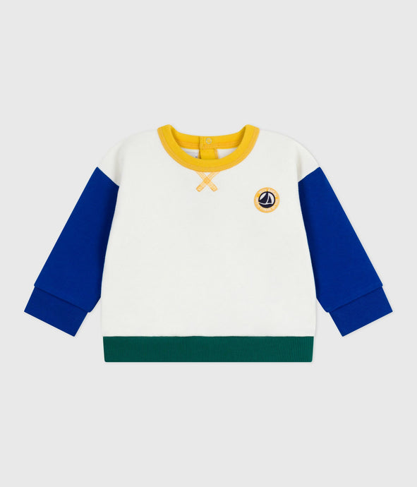 AW25 - A0EE3 01 WHITE MULTI FALL WINTER 2025/26 LONG SLEEVES SWEATSHIRTS TOP