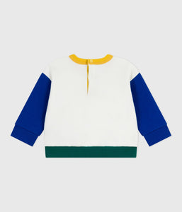 AW25 - A0EE3 01 WHITE MULTI FALL WINTER 2025/26 LONG SLEEVES SWEATSHIRTS TOP