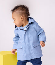 Load image into Gallery viewer, AW25 - A0EEB 02 BLUE FALL WINTER 2025/26 RAINCOAT SAILOR STRIPES
