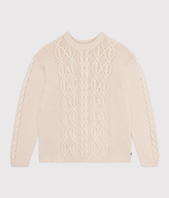 AW25 - A0EFT 03 CREAM LONG SLEEVES FALL WINTER 2025/26