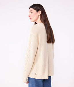 AW25 - A0EFT 03 CREAM LONG SLEEVES FALL WINTER 2025/26