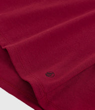 Load image into Gallery viewer, AW25 - A0EFX 01 BURGUNDY SHORT SLEEVES CREWNECK TEE FALL WINTER 2025/26
