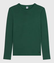 Load image into Gallery viewer, AW25 - A0EG0 03 GREEN LONG SLEEVES CREWNECK TEE FALL WINTER 2025/26 T-SHIRTS
