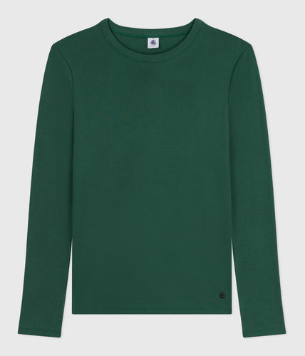 AW25 - A0EG0 03 GREEN LONG SLEEVES CREWNECK TEE FALL WINTER 2025/26 T-SHIRTS