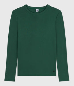 AW25 - A0EG0 03 GREEN LONG SLEEVES CREWNECK TEE FALL WINTER 2025/26 T-SHIRTS