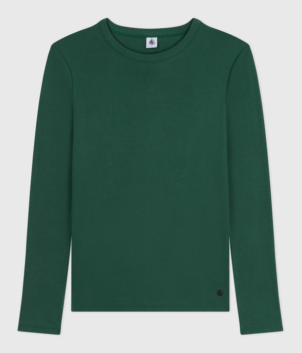AW25 - A0EG0 03 GREEN LONG SLEEVES CREWNECK TEE FALL WINTER 2025/26 T-SHIRTS