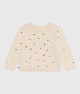 AW25 - A0EGJ 02 BEIGE MULTI CARDIGAN FALL WINTER 2025/26 FLORAL