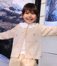 Load image into Gallery viewer, AW25 - A0EGJ 02 BEIGE MULTI CARDIGAN FALL WINTER 2025/26 FLORAL
