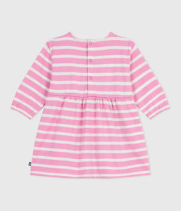 AW25 - A0EGO 01 PINK WHITE DRESSES FALL WINTER 2025/26 OUTFITS STRIPES