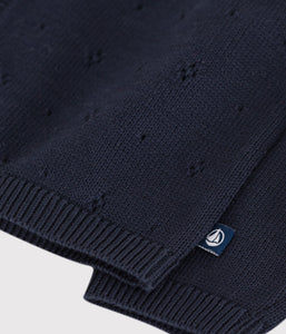 AW25 - A0EHK 01 NAVY CARDIGAN FALL WINTER 2025/26