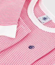 Load image into Gallery viewer, AW25 - A0EI9 01 PINK WHITE FALL WINTER 2025/26 LONG SLEEVES PYJAMAS STRIPES
