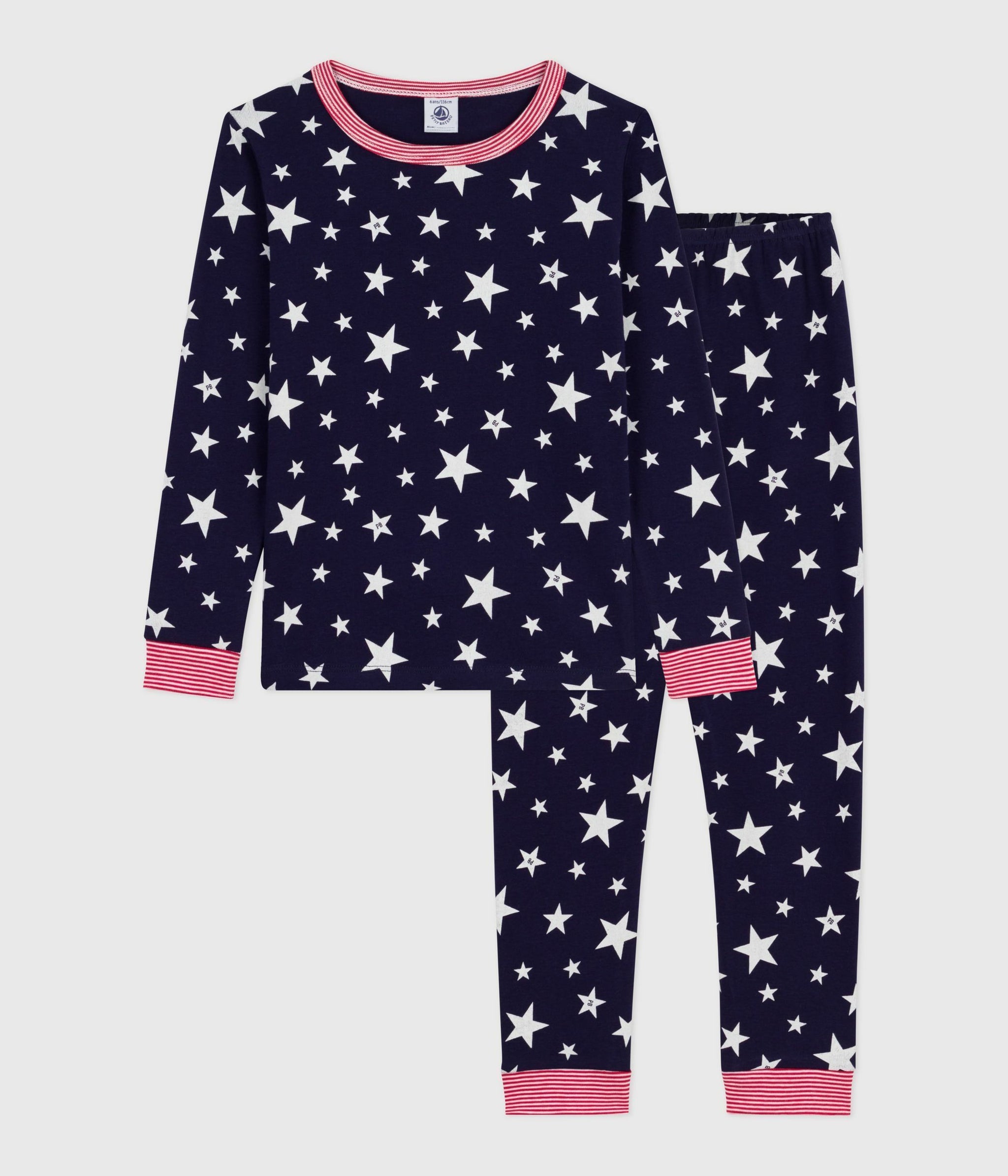 AW25 - A0EIB 01 NAVY FALL WINTER 2025/26 LONG SLEEVES PYJAMAS