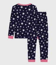 Load image into Gallery viewer, AW25 - A0EIB 01 NAVY FALL WINTER 2025/26 LONG SLEEVES PYJAMAS
