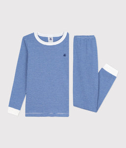 AW25 - A0EIE 01 BLUE WHITE FALL WINTER 2025/26 PYJAMAS STRIPES
