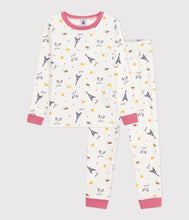 Load image into Gallery viewer, AW25 - A0EIF 01 PARISIAN FALL WINTER 2025/26 LONG SLEEVES PARIS THEME PYJAMAS
