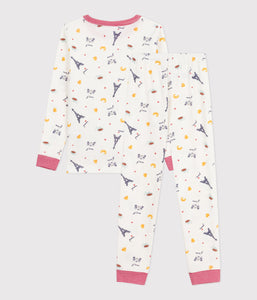 AW25 - A0EIF 01 PARISIAN FALL WINTER 2025/26 LONG SLEEVES PARIS THEME PYJAMAS