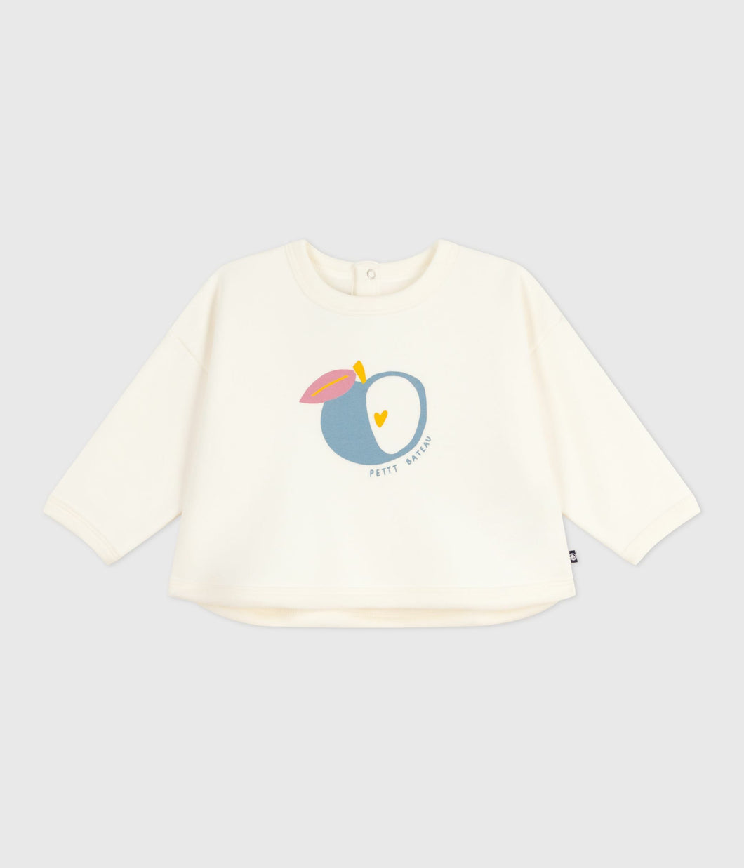 AW25 - A0EII 01 WHITE APPLE FALL WINTER 2025/26 LONG SLEEVES SWEATSHIRTS TOP