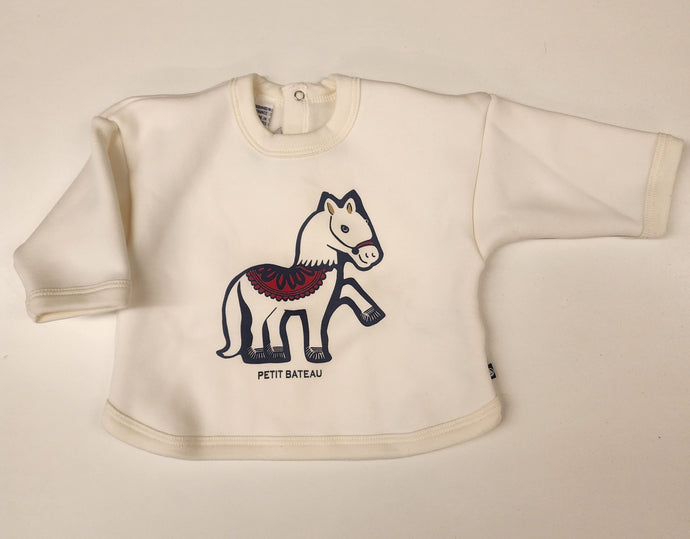 AW25 - A0EII 03 WHITE HORSE FALL WINTER 2025/26 LONG SLEEVES SWEATSHIRTS TOP