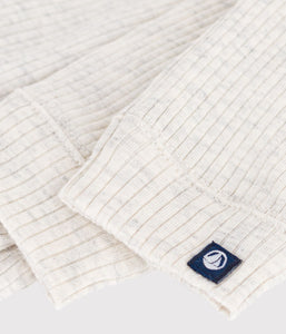 AW25 - A0EJO 01 OATMEAL FALL WINTER 2025/26 NEWBORN PANTS