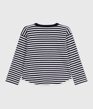 Load image into Gallery viewer, AW25 - A0EP0 01 NAVY WHITE FALL WINTER 2025/26 LONG SLEEVES STRIPES TSHIRTS
