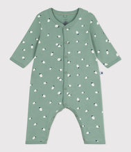 Load image into Gallery viewer, AW25 - A0EPW 01 GREEN WHITE FALL WINTER 2025/26 NEWBORN OUTFITS ROMPERS
