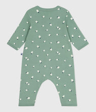 Load image into Gallery viewer, AW25 - A0EPW 01 GREEN WHITE FALL WINTER 2025/26 NEWBORN OUTFITS ROMPERS
