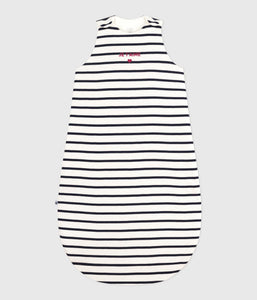 AW25 - A0EX4 01 WHITE NAVY ACCESSORIES BUNTING FALL WINTER 2025/26 NEWBORN SAILOR STRIPES