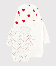 Load image into Gallery viewer, SS26 - A00AZ 00 WHITE RED BODYSUITS HEARTS NEW ARRIVAL SPRING SUMMER 2026

