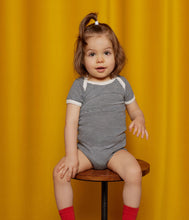 Load image into Gallery viewer, SS26 - A01TC 00 WHITE NAVY BODYSUITS NEWBORN SAILOR SPRING SUMMER 2026 STRIPES
