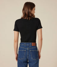 Load image into Gallery viewer, SS26 - A0A1L 02 BLACK PERMANENTS SPRING SUMMER 2026 TOPS
