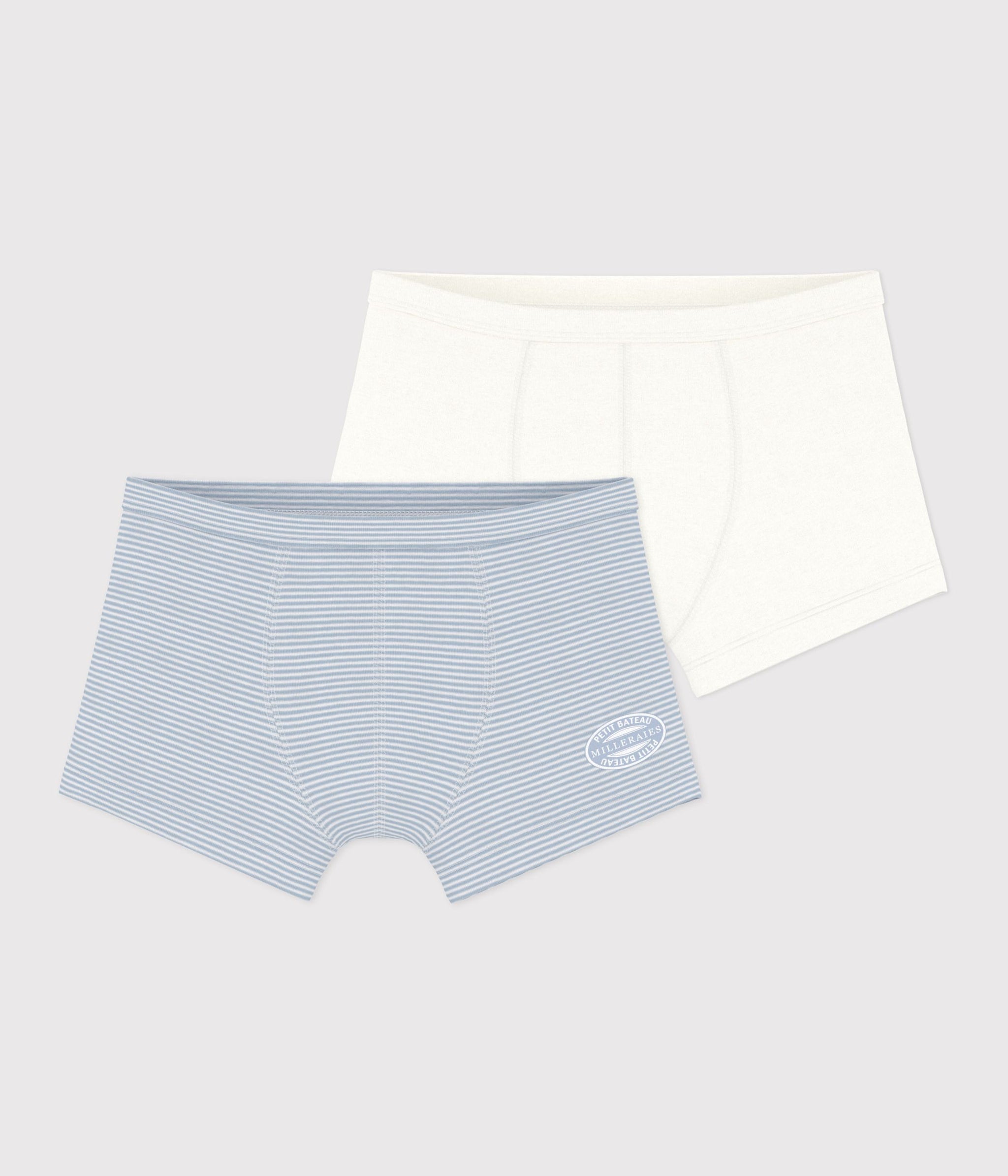 SS26 - A0BMJ 00 WHITE BLUE SPRING SUMMER 2026 STRIPES UNDERWEAR
