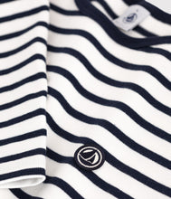 Load image into Gallery viewer, SS26 - A0D08 01 WHITE NAVY SPRING SUMMER 2026 STRIPES TOPS
