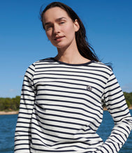 Load image into Gallery viewer, SS26 - A0D08 01 WHITE NAVY SPRING SUMMER 2026 STRIPES TOPS
