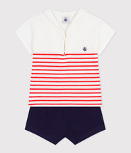 Load image into Gallery viewer, SS26 - A0F3V 01 WHITE MULTI NEW ARRIVAL SAILOR SETS SPRING SUMMER 2026 STRIPES
