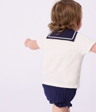 Load image into Gallery viewer, SS26 - A0F3W 01 WHITE NAVY BABY GIFT NEW ARRIVAL SAILOR SETS SPRING SUMMER 2026
