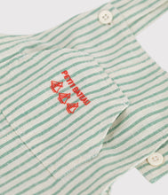 Load image into Gallery viewer, SS26 - A0F4F 01 CREAM GREEN BABY NEW ARRIVAL SPRING SUMMER 2026 STRIPES
