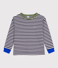 Load image into Gallery viewer, SS26 - A0F61 01 NAVY WHITE NEW ARRIVAL SPRING SUMMER 2026 STRIPES TOPS
