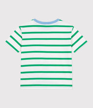 Load image into Gallery viewer, SS26 - A0F64 01 WHITE GREEN NEW ARRIVAL SPRING SUMMER 2026 STRIPES TOPS
