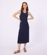 Load image into Gallery viewer, SS26 - A0F68 01 NAVY DRESSES PERMANENTS SPRING SUMMER 2026 WOMEN
