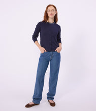Load image into Gallery viewer, SS26 - A0F69 02 NAVY SPRING SUMMER 2026 TOPS WOMEN
