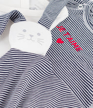 Load image into Gallery viewer, SS26 - A0F6G 00 NAVY WHITE BODYSUITS GIFT NEW ARRIVAL SPRING SUMMER 2026 STRIPES
