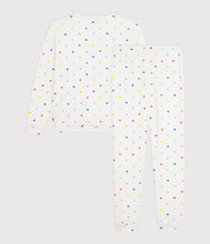 Load image into Gallery viewer, SS26 - A0F7J 01 WHITE MULTI HEARTS PAJAMAS SPRING SUMMER 2026
