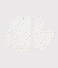 Load image into Gallery viewer, SS26 - A0F7J 01 WHITE MULTI HEARTS PAJAMAS SPRING SUMMER 2026
