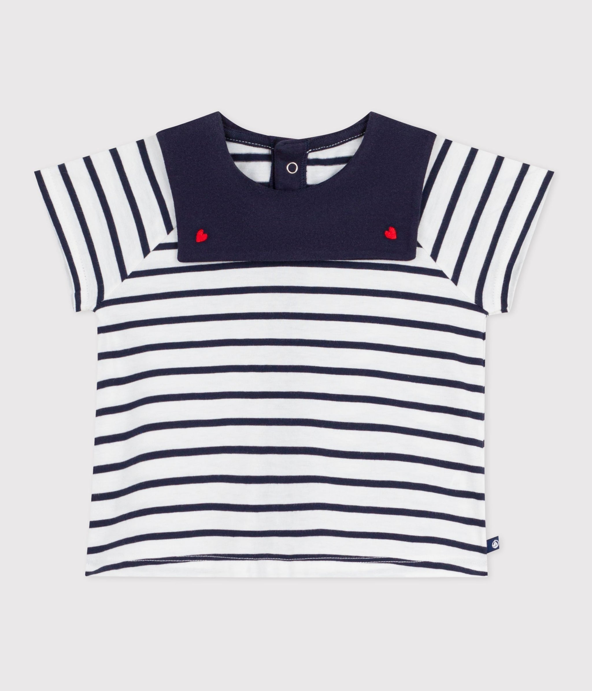 SS26 - A0F94 01 WHITE NAVY NEW ARRIVAL SAILOR SPRING SUMMER 2026 STRIPES TOPS