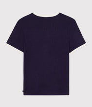 Load image into Gallery viewer, SS26 - A0FBZ 01 NAVY SPRING SUMMER 2026 TOPS
