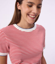Load image into Gallery viewer, SS26 - A0FC9 02 RED WHITE SPRING SUMMER 2026 STRIPES TOPS WOMEN
