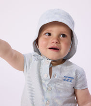 Load image into Gallery viewer, SS26 - A0FE6 01 WHITE BLUE ACCESSORIES SPRING SUMMER 2026 STRIPES
