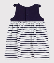 Load image into Gallery viewer, SS26 - A0FFP 01 NAVY WHITE DRESSES NEW ARRIVAL SPRING SUMMER 2026 STRIPES

