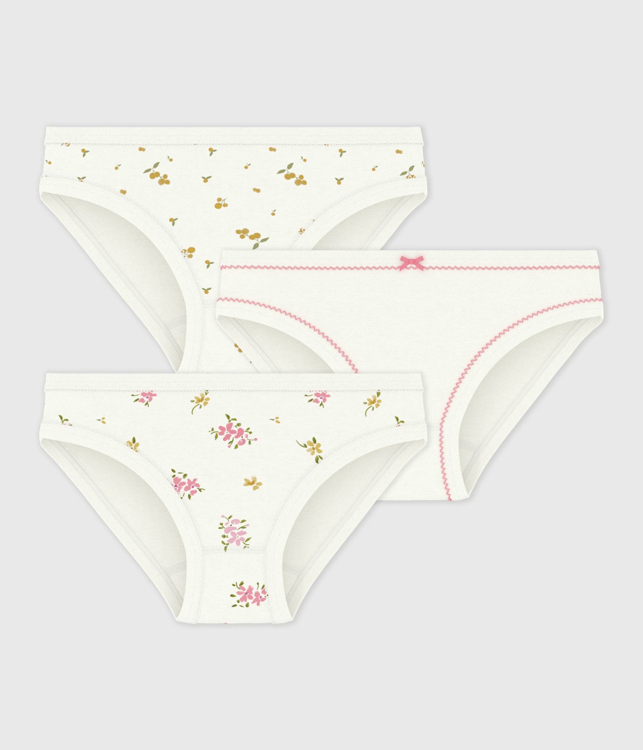 SS26 - A0FH4 00 WHITE MULTI FLORAL NEW ARRIVAL SPRING SUMMER 2026 UNDERWEAR