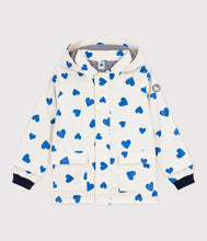 Load image into Gallery viewer, SS26 - A0FIE 01 ECRU BLUE HEARTS NEW ARRIVAL OUTERWEAR SPRING SUMMER 2026
